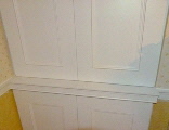 victorian style cabinets fitted